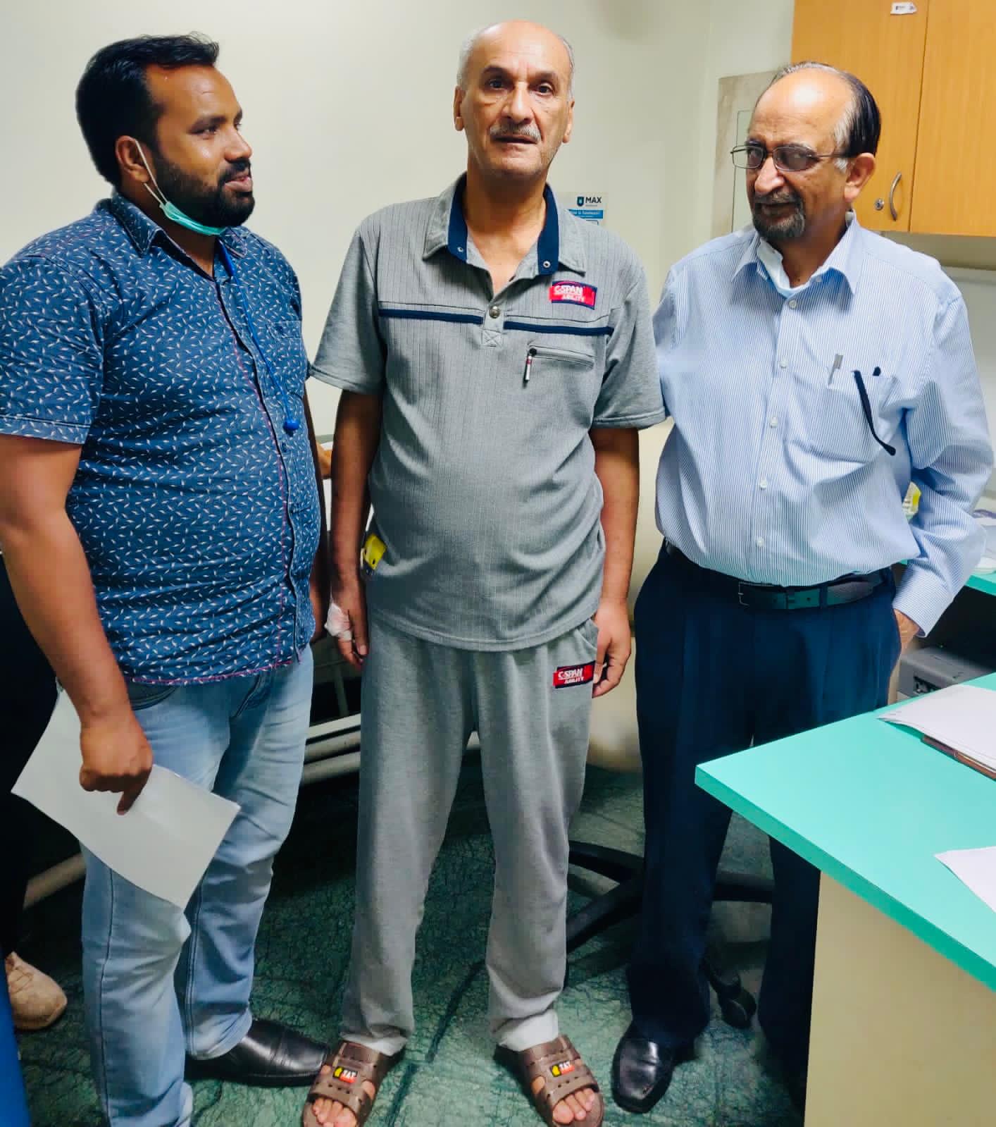 Patient from Iraq